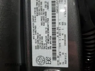 2021 Ford Escape SEL Hybrid with VIN 1FMCU9CZ5MUA11764, listed as a Copart auction lot 43969335 with 46,449 mi miles and Salvage title. Bid and sale history available at DreamBid. Image 14.