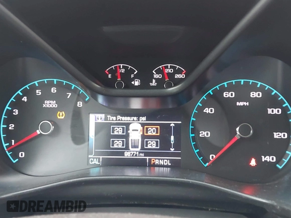 2018 GMC Canyon 4WD SLT with VIN 1GTG6DEN2J1301633, listed as a IAAI auction lot 41530624 with 98,771 mi miles. Bid and sale history available at carsss.com. Image 7.