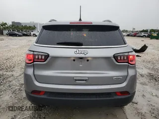 2019 Jeep Compass Latitude with VIN 3C4NJCBB3KT636386, listed as a Copart auction lot 58555305 with 97,923 mi miles and Salvage title. Bid and sale history available at DreamBid. Image 6.
