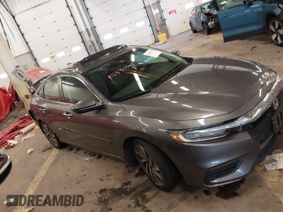 2022 Honda Insight Touring with VIN 19XZE4F96NE008687, listed as a IAAI auction lot 41653624 with 32,663 mi miles and . Bid and sale history available at DreamBid. Image 13.