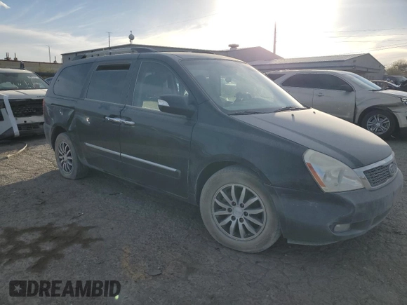 2012 Kia Sedona EX with VIN KNDMH4C72C6497063, listed as a Copart auction lot 43827905 with 171,969 mi miles and Salvage Title. Bid and sale history available at carsss.com. Image 4.