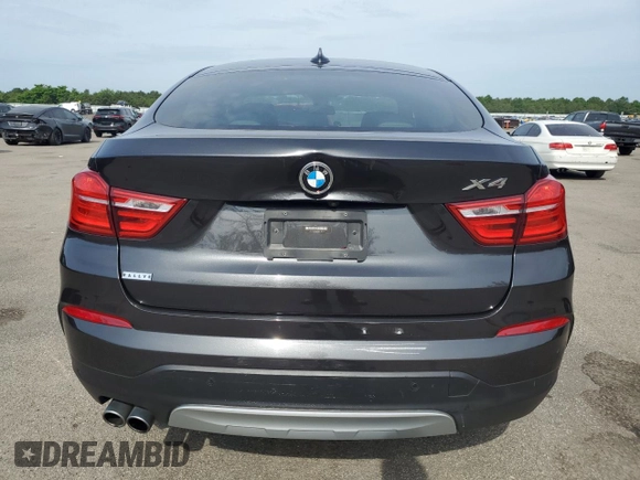 2018 BMW X4 xDrive28i with VIN 5UXXW3C56J0Z60753, listed as a Copart auction lot 60642114 with 34,074 mi miles and Salvage Title. Bid and sale history available at carsss.com. Image 6.