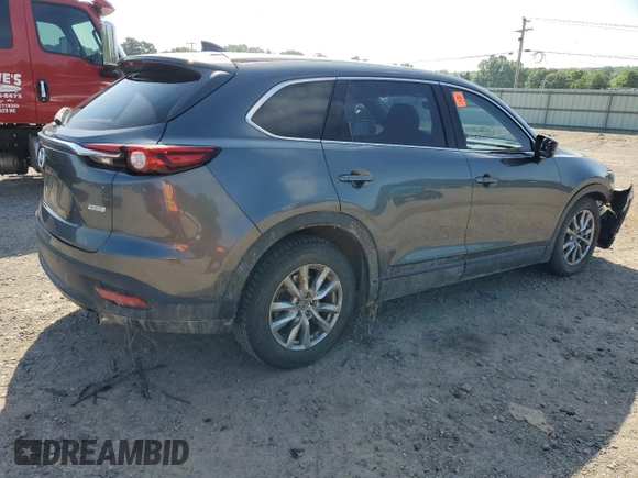 2019 Mazda CX-9 Touring with VIN JM3TCACY6K0334247, listed as a Copart auction lot 54756235 with 77,963 mi miles and Salvage title. Bid and sale history available at DreamBid. Image 3.