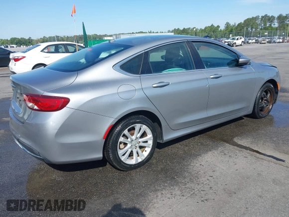 2015 Chrysler 200 Limited with VIN 1C3CCCAB2FN666556, listed as a IAAI auction lot 42056655 with 144,305 mi miles and . Bid and sale history available at DreamBid. Image 4.