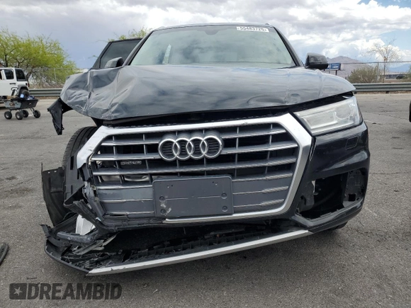 2018 Audi Q5 Premium with VIN WA1ANAFY9J2105578, listed as a Copart auction lot 55483725 with 82,141 mi miles and Salvage title. Bid and sale history available at DreamBid. Image 5.