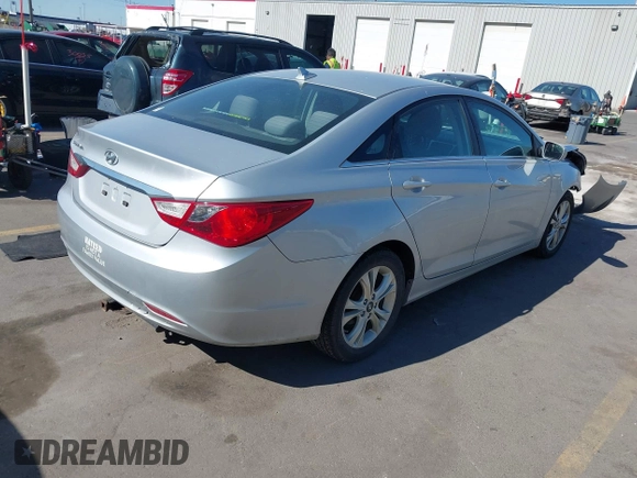 2011 Hyundai Sonata GLS with VIN 5NPEB4AC9BH046707, listed as a IAAI auction lot 42029546 with 176,065 mi miles and . Bid and sale history available at carsss.com. Image 4.