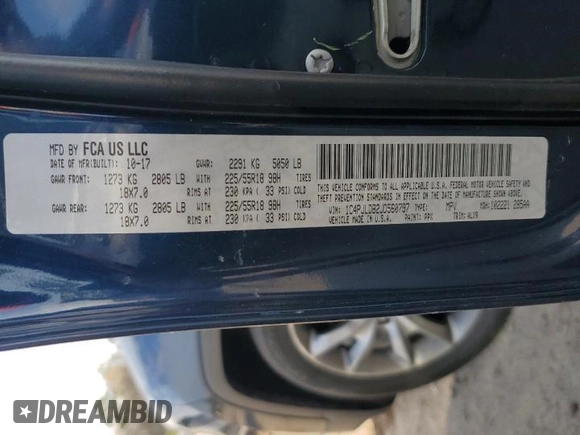 2018 Jeep Cherokee Limited с VIN 1C4PJLDB2JD560797, выставлен на аукционе Copart как лот 44215865 с пробегом 106 980 миль миль и Списание • Salvage title. История ставок и продаж доступна на DreamBid. Изображение 15.