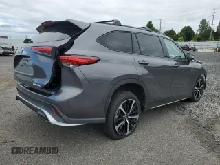 2021 Toyota Highlander XSE with VIN 5TDJZRBH0MS104704, listed as a Copart auction lot 59743145 with Not provided miles and Salvage title. Bid and sale history available at DreamBid. Image 3.