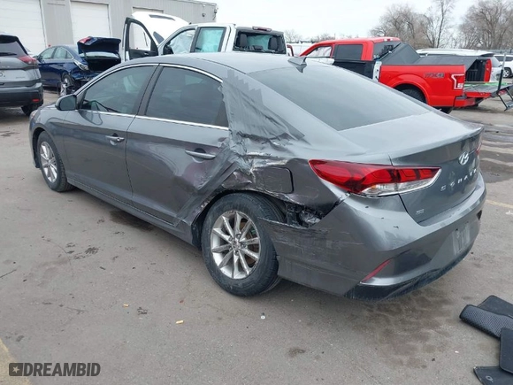 2019 Hyundai Sonata SE with VIN 5NPE24AF0KH749199, listed as a IAAI auction lot 41850192 with 94,644 mi miles. Bid and sale history available at carsss.com. Image 3.