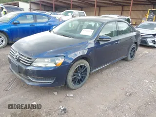 2012 Volkswagen Passat S with VIN 1VWAH7A34CC023134, listed as a IAAI auction lot 42680912 with 157,397 mi miles and . Bid and sale history available at DreamBid. Image 2.