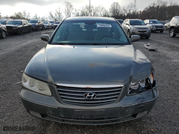 2007 Hyundai Azera SE with VIN KMHFC46F57A174411, listed as a Copart auction lot 78999364 with 131,941 mi miles and Salvage Title. Bid and sale history available at carsss.com. Image 5.
