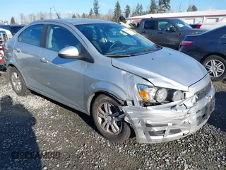 2012 Chevrolet Sonic LT with VIN 1G1JC5SH0C4178833, listed as a IAAI auction lot 41400504 with 163,356 mi miles and . Bid and sale history available at DreamBid. Image 1.