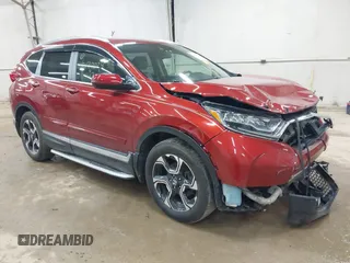 2017 Honda CR-V Touring with VIN 2HKRW2H95HH610401, listed as a IAAI auction lot 42177024 with 42,494 mi miles and . Bid and sale history available at carsss.com. Image 1.
