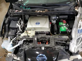 2015 Nissan LEAF S with VIN 1N4AZ0CP6FC334064, listed as a Copart auction lot 49307085 with 42,375 mi miles and Salvage Title. Bid and sale history available at DreamBid. Image 11.