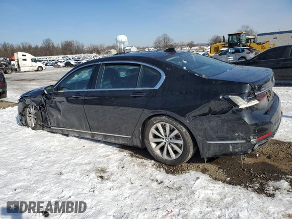 2020 BMW 7 Series 740i xDrive с VIN WBA7T4C06LGF97109, выставлен на аукционе Copart как лот 42167005 с пробегом 66 930 миль миль и Списание • Salvage title. История ставок и продаж доступна на DreamBid. Изображение 2.