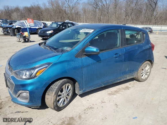 2020 Chevrolet Spark LT with VIN KL8CD6SA1LC406908, listed as a Copart auction lot 48682695 with 87,058 mi miles and Salvage Title. Bid and sale history available at carsss.com. Image 1.