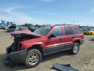 2004 Jeep Grand Cherokee Laredo z VIN 1J4GW48S24C220989, wystawiony jako Copart lot #56759465 z przebiegiem 227 612 mil mil oraz Szkoda całkowita • Salvage title. Historia ofert i sprzedaży dostępna na DreamBid. Obrazek 1.