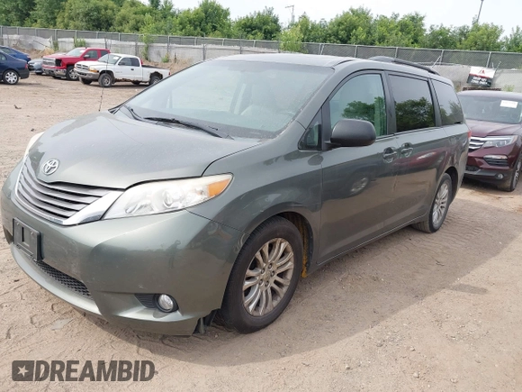 2012 Toyota Sienna XLE AAS с VIN 5TDYK3DC0CS232036, выставлен на аукционе IAAI как лот 42714811 с пробегом 201 769 миль миль и . История ставок и продаж доступна на DreamBid. Изображение 2.