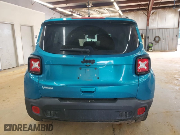 2020 Jeep Renegade Latitude with VIN ZACNJABB1LPL54029, listed as a Copart auction lot 59265085 with Not provided miles and Salvage title. Bid and sale history available at DreamBid. Image 6.