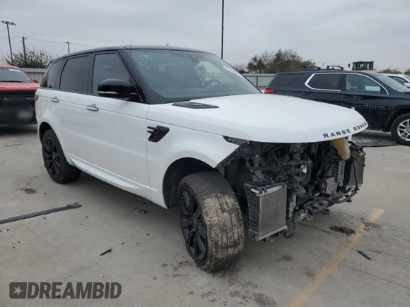 2021 Land Rover Range Rover Sport HST with VIN SALWS2RU2MA778413, listed as a Copart auction lot 82166874 with 62,706 mi miles and Salvage Title. Bid and sale history available at carsss.com. Image 4.