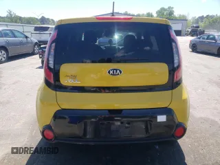 2016 Kia Soul + z VIN KNDJP3A58G7291327, wystawiony jako Copart lot #53488695 z przebiegiem 96 534 mil mil oraz Szkoda całkowita • Salvage title. Historia ofert i sprzedaży dostępna na DreamBid. Obrazek 6.