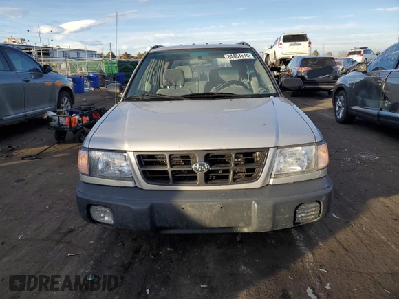 1999 Subaru Forester L with VIN JF1SF6355XG739180, listed as a Copart auction lot 84467674 with 127,591 mi miles and Salvage Title. Bid and sale history available at carsss.com. Image 5.