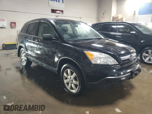 2007 Honda CR-V EX-L z VIN JHLRE48747C071943, wystawiony jako Copart lot #48803725 z przebiegiem 138 448 mil mil oraz Szkoda całkowita • Salvage title. Historia ofert i sprzedaży dostępna na DreamBid. Obrazek 4.