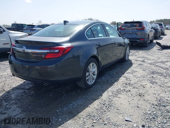 2016 Buick Regal with VIN 2G4GK5EX2G9129302, listed as a IAAI auction lot 41727782 with 98,602 mi miles. Bid and sale history available at carsss.com. Image 4.