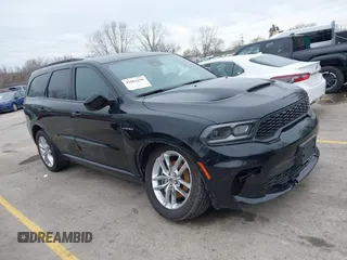 2024 Dodge Durango R/T Plus with VIN 1C4SDJCT5RC143997, listed as a IAAI auction lot 41862198 with 22,757 mi miles and . Bid and sale history available at DreamBid. Image 1.