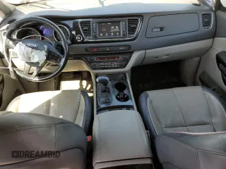 2017 Kia Sedona EX with VIN KNDMC5C16H6291154, listed as a Copart auction lot 52986945 with 107,067 mi miles and Salvage Title. Bid and sale history available at carsss.com. Image 8.