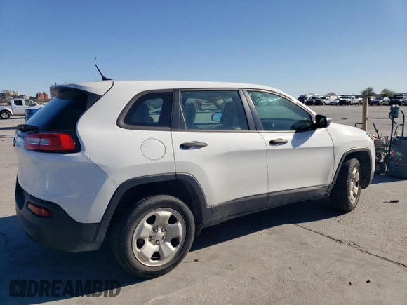 2016 Jeep Cherokee Sport с VIN 1C4PJLAB5GW233814, выставлен на аукционе Copart как лот 47597045 с пробегом 72 605 миль миль и Списание • Salvage title. История ставок и продаж доступна на DreamBid. Изображение 3.