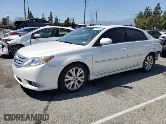 2011 Toyota Avalon with VIN 4T1BK3DB7BU429174, listed as a Copart auction lot 52441275 with 45,988 mi miles and Salvage Title. Bid and sale history available at DreamBid. Image 1.