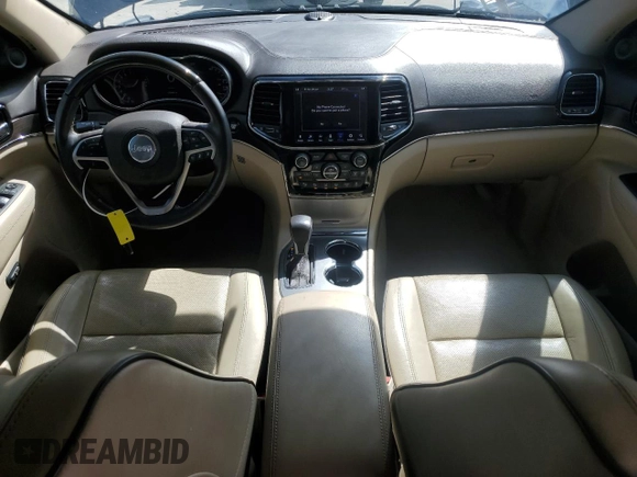 2020 Jeep Grand Cherokee High Altitude with VIN 1C4RJFCT0LC225003, listed as a Copart auction lot 56687565 with 125,090 mi miles and Salvage title. Bid and sale history available at DreamBid. Image 8.