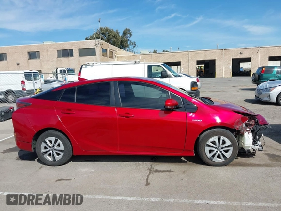 2018 Toyota Prius Two with VIN JTDKBRFU4J3060140, listed as a IAAI auction lot 41703144 with 111,829 mi miles. Bid and sale history available at carsss.com. Image 14.