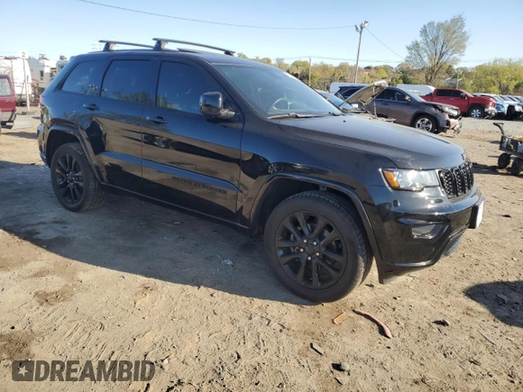 2018 Jeep Grand Cherokee Altitude with VIN 1C4RJFAGXJC296051, listed as a Copart auction lot 53450135 with 65,838 mi miles and Salvage title. Bid and sale history available at DreamBid. Image 4.