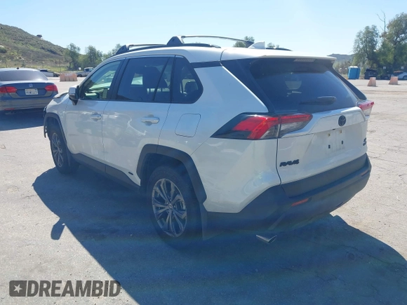 2024 Toyota RAV4 Hybrid XLE Premium with VIN JTMB6RFV3RJ059534, listed as a IAAI auction lot 41716721 with 6,319 mi miles. Bid and sale history available at carsss.com. Image 3.