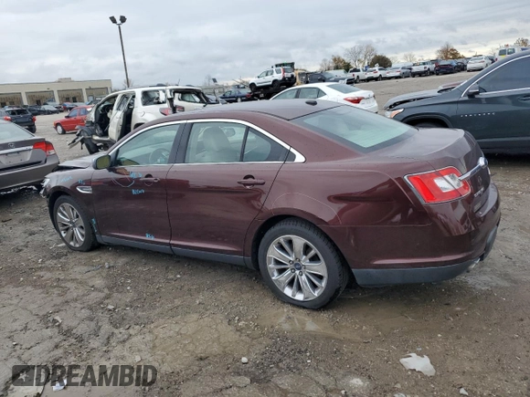 2012 Ford Taurus Limited with VIN 1FAHP2JW5CG138339, listed as a Copart auction lot 75604054 with 141,658 mi miles and Clean title. Bid and sale history available at DreamBid. Image 2.