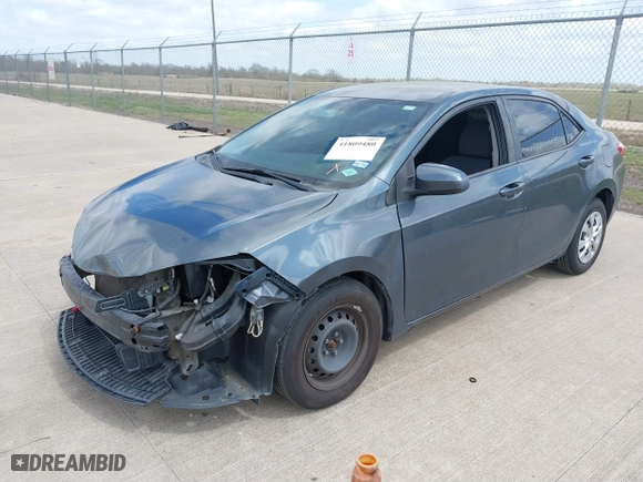 2016 Toyota Corolla L with VIN 5YFBURHE9GP376830, listed as a IAAI auction lot 41809480 with 106,922 mi miles. Bid and sale history available at carsss.com. Image 17.