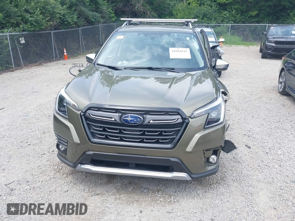 2023 Subaru Forester Touring with VIN JF2SKARC6PH400678, listed as a IAAI auction lot 42694547 with 14,484 mi miles and . Bid and sale history available at DreamBid. Image 13.