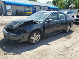 2014 Chevrolet Impala LT with VIN 2G1WB5E35E1180519, listed as a Copart auction lot 56638725 with Not provided miles and Salvage title. Bid and sale history available at DreamBid. Image 1.
