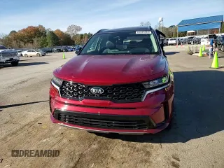 2021 Kia Sorento S with VIN 5XYRL4LC0MG065619, listed as a Copart auction lot 84445244 with 35,489 mi miles and Salvage Title. Bid and sale history available at carsss.com. Image 11.