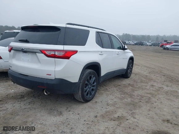 2020 Chevrolet Traverse RS with VIN 1GNERJKW8LJ169207, listed as a IAAI auction lot 41550652 with NaN miles. Bid and sale history available at carsss.com. Image 4.