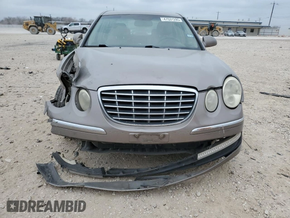 2008 Kia Amanti with VIN KNALD125585167501, listed as a Copart auction lot 47531285 with 152,898 mi miles and Salvage Title. Bid and sale history available at carsss.com. Image 5.