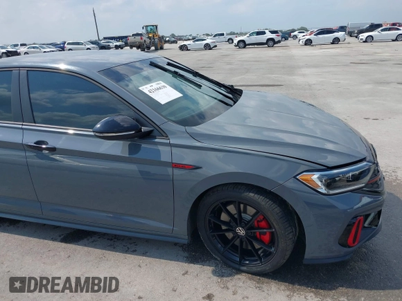 2024 Volkswagen Jetta GLI 40th Anniversary Edition with VIN 3VW9T7BUXRM021579, listed as a IAAI auction lot 42166630 with 24,690 mi miles and . Bid and sale history available at DreamBid. Image 19.