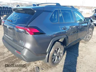 2024 Toyota RAV4 Hybrid XLE Premium with VIN 4T3B6RFV4RU146232, listed as a IAAI auction lot 41309703 with 15,082 mi miles. Bid and sale history available at carsss.com. Image 4.