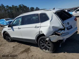 2022 Volkswagen Tiguan SE with VIN 3VV3B7AX6NM014132, listed as a Copart auction lot 47386675 with 0 mi miles and Salvage Title. Bid and sale history available at carsss.com. Image 2.