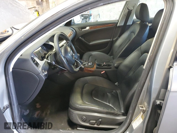 2010 Audi A4 2.0T Premium Plus with VIN WAUHFAFL6AN011496, listed as a Copart auction lot 75190904 with 0 mi miles and Salvage Title. Bid and sale history available at carsss.com. Image 7.