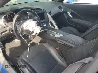 2016 Chevrolet Corvette 1LT with VIN 1G1YB2D72G5107038, listed as a Copart auction lot 43131815 with 45,822 mi miles and Salvage Title. Bid and sale history available at carsss.com. Image 8.