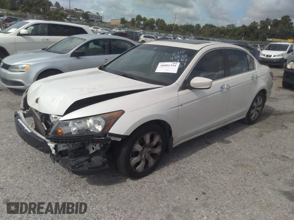 2009 Honda Accord EX-L with VIN 1HGCP36839A004401, listed as a IAAI auction lot 36801354 with 116,453 mi miles and . Bid and sale history available at DreamBid. Image 2.