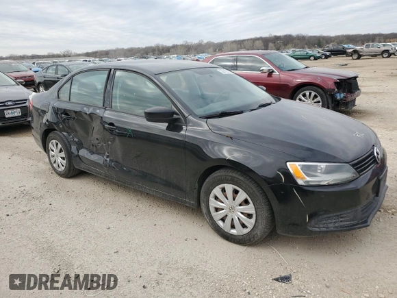 2014 Volkswagen Jetta Sedan S with VIN 3VW1K7AJ0EM333492, listed as a Copart auction lot 50310045 with 175,697 mi miles and Salvage Title. Bid and sale history available at carsss.com. Image 4.